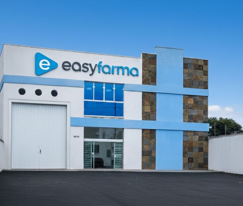 Fachada da matriz da Easyfarma, no Boqueirão.